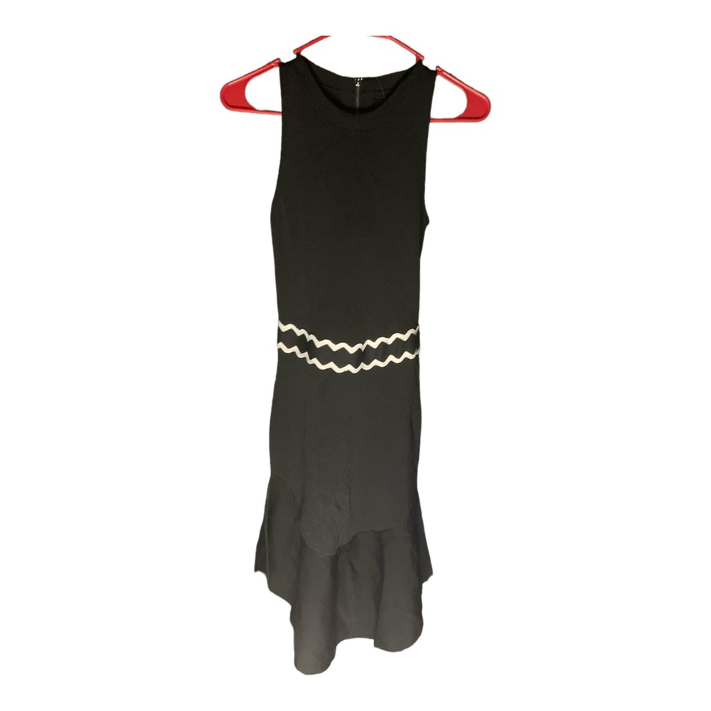 Women Rachel Roy Dress XS Black White